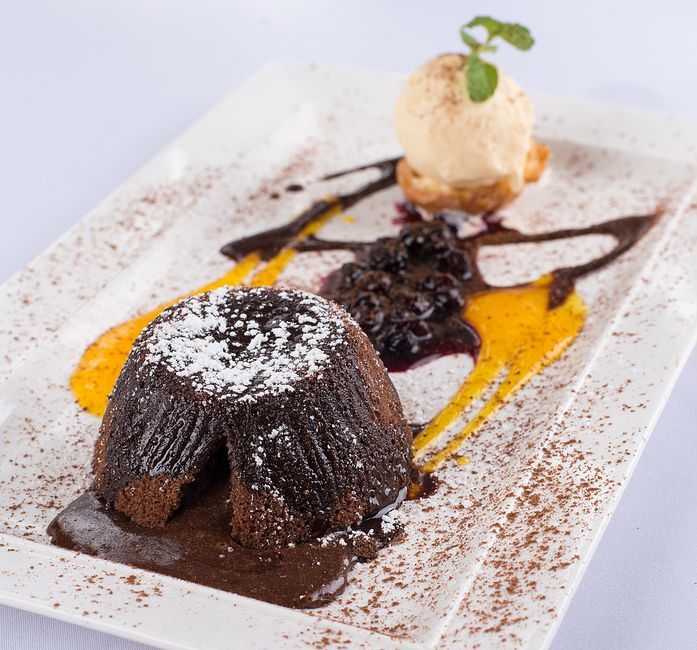 Fondant chocolat noir