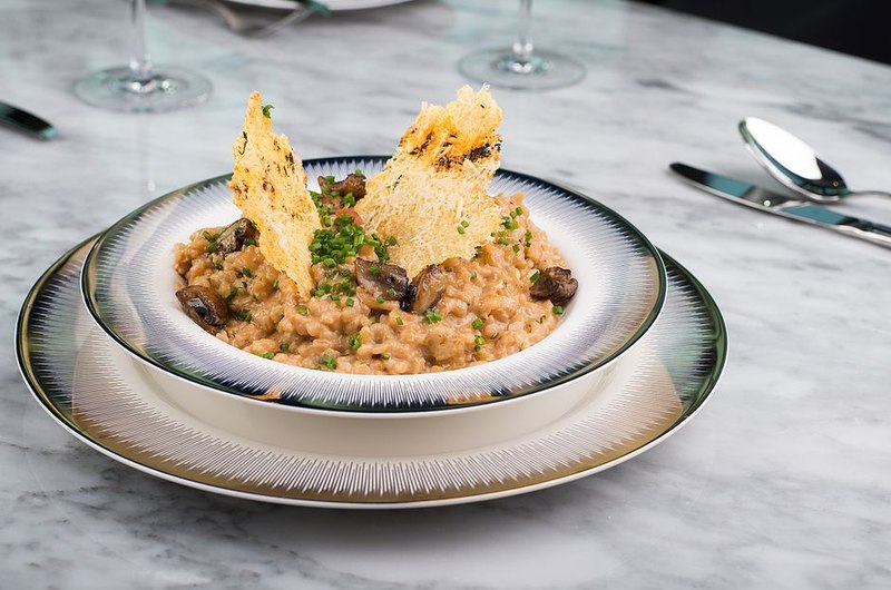 Risotto aux champignons